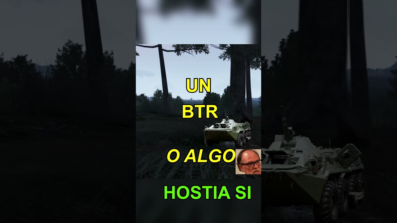 Apareix un BTR🛀salvatge i... #arma3 #gaming #milsim