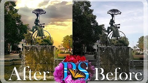 How to Create Golden Hour in Photoshop Tutorial