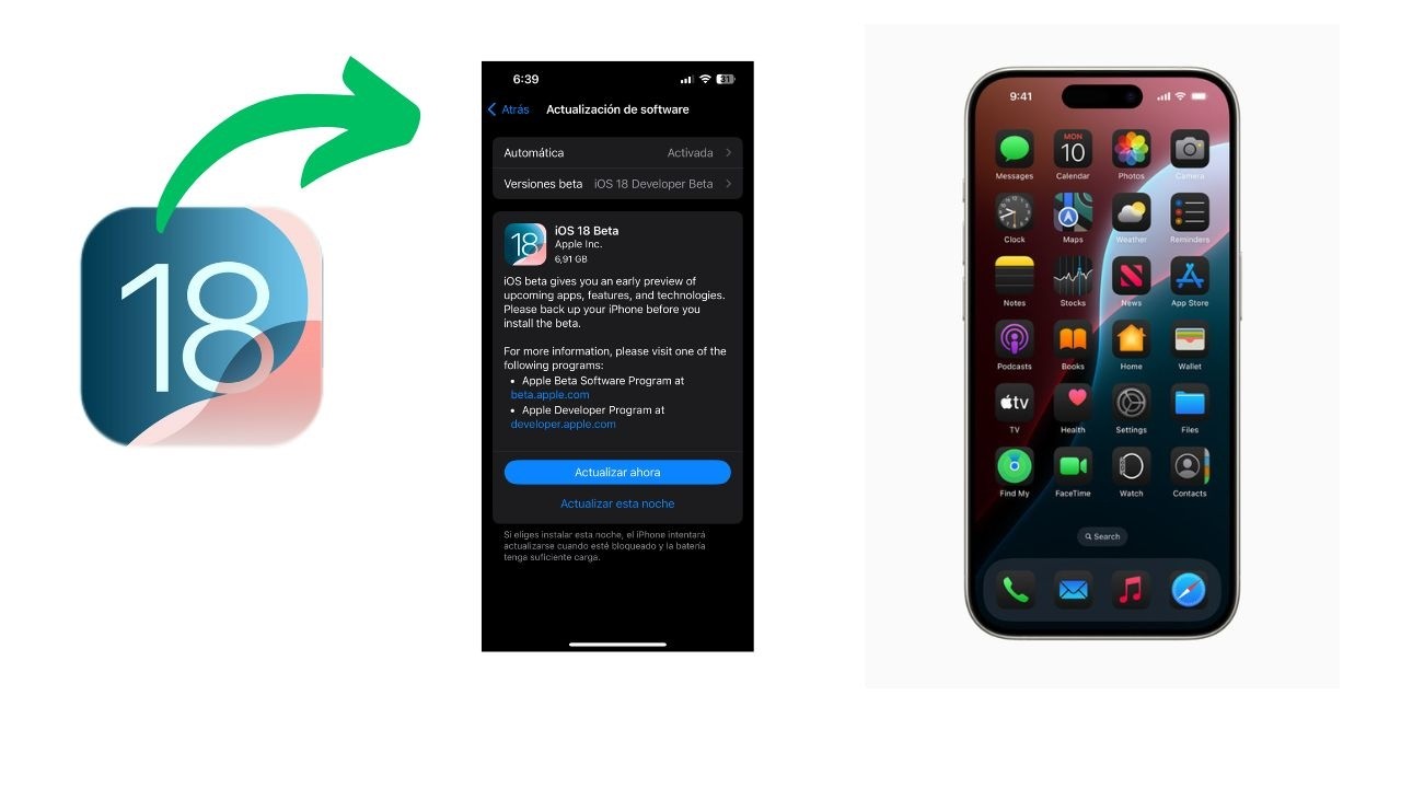 COMO INSTALAR iOS 18 FÁCIL Y RÁPIDO en MENOS DE 3 MINUTOS - YouTube