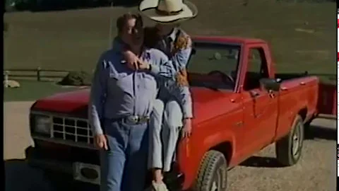 President Reagan at Rancho Del Cielo near Santa Ba...