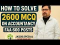 HOW TO SOLVE 2600 MCQ ON ACCOUNTANCY!