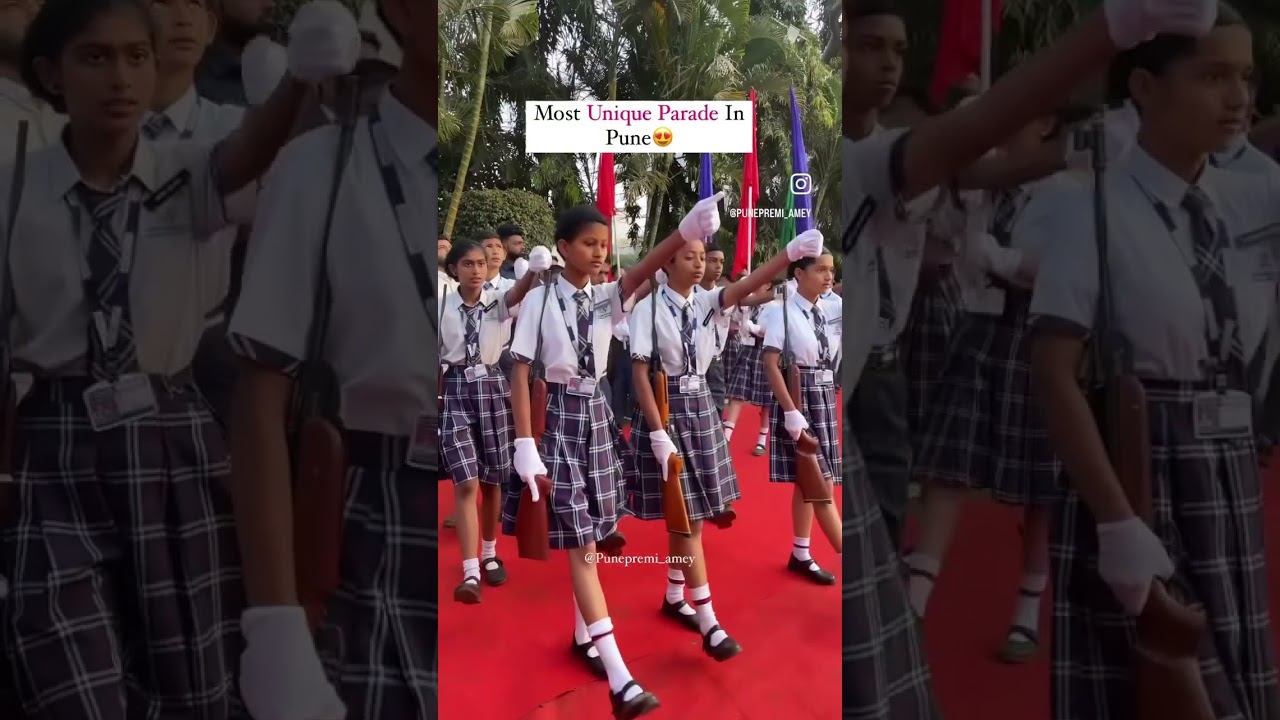 📍Location Aaryans World school , Bhilarewadi, katraj ghat punefirsttime unique parade YouTube
