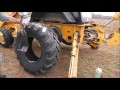 New Tires For The Backhoe