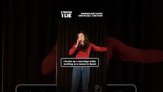 Erin McKinnie - Nanny - Broke up a marriage | 2 Truths 1 Lie @BBC
