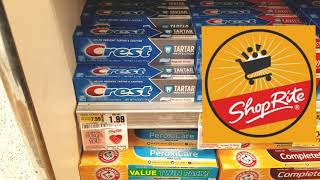SHOPRITE COUPONING DEAL - 9/5 to 9/11 CREST TOOTHPASTE #Coupon #SHOPRITE #WLNLW