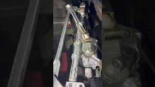2016 Nissan leaf wiper control arm ball and coupler clip fix