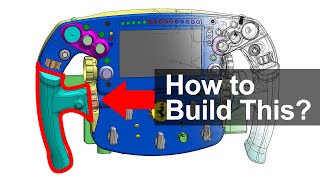 Steering Wheel Grip Building Tutorials Part 1- by XRRstudio with Solidworks