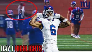 The New York Giants Rookie Minicamp Is UNREAL… Malik Nabers First Look Highlights. (Giants Minicamp) Resimi