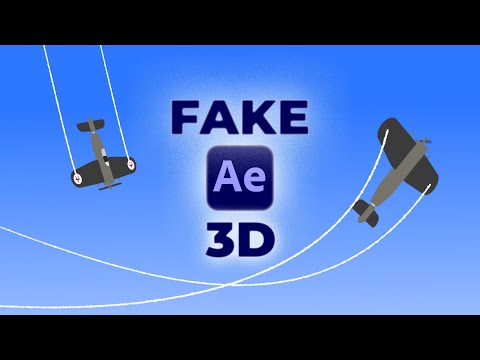 🟢Fake 3D Animation After Effects | After Effects Tutorial🚀