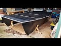 Solar Patio Boat Build 15 - Finishing the deck panels