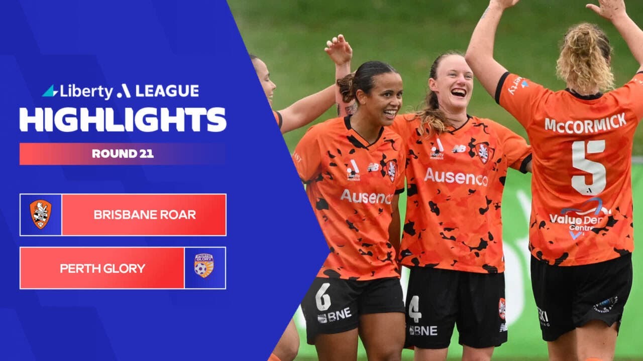 Brisbane Roar v Perth Glory - Highlights | Liberty A-League 2023-24 | Round 21