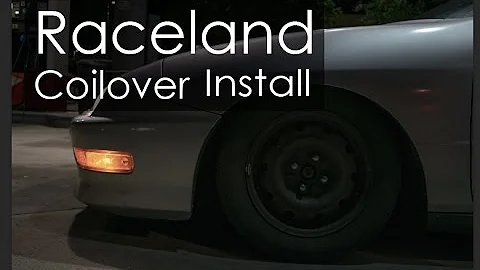 Installing Coilovers on the Integra