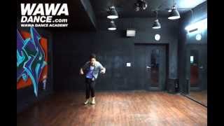 WAWA DANCE ACADEMY B1A4 WHAT'S GOING ON DANCE STEP MIRRORED MODE