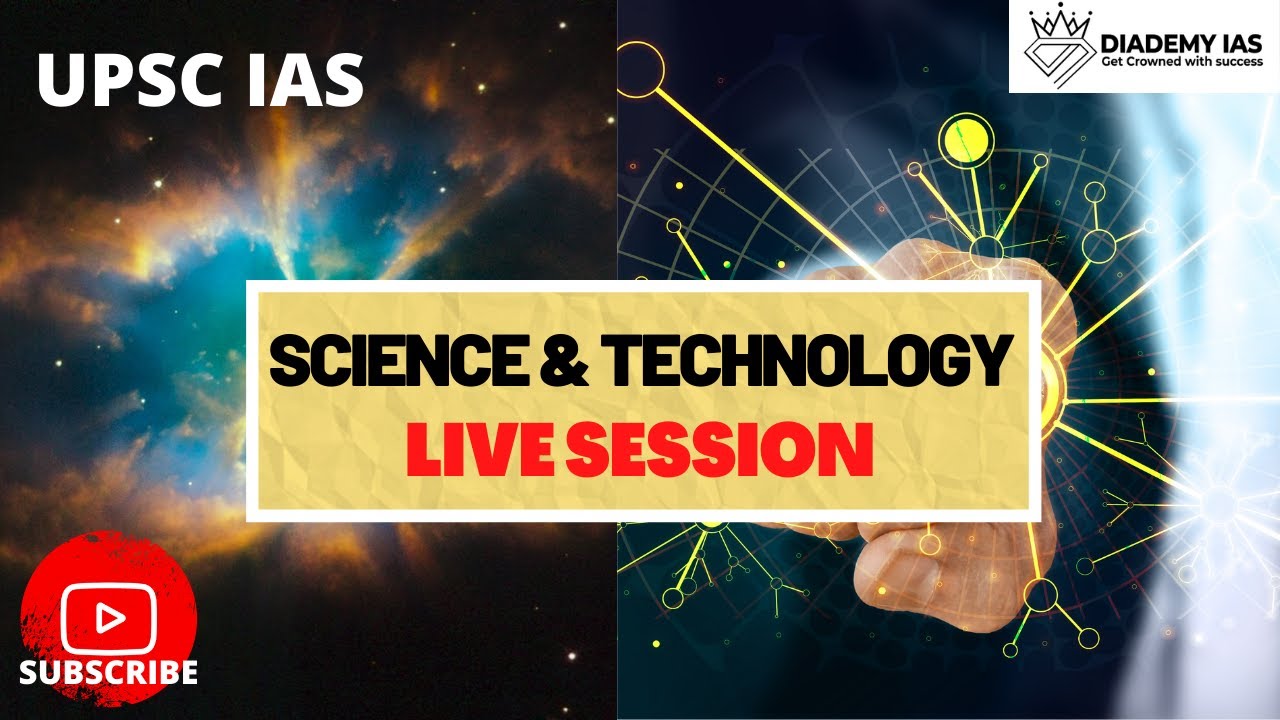Live Session ! Space Technology - Science Technology ! IAS UPSC CSE Prelims 2020/2021
