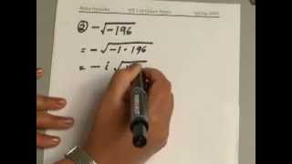 10.7.1 Roots, Radicals and Root Functions: Complex Numbers