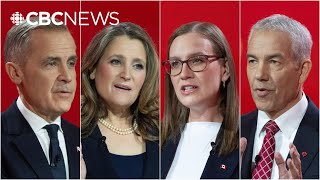 Liberal leadership candidates take questions after English debate