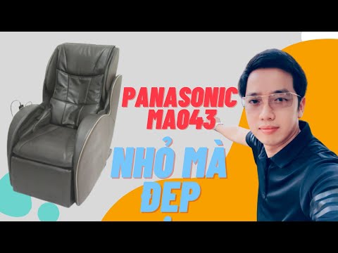 Video PHIÊN BẢN NHỎ GỌN _ Ghế massage PANASONIC MA043 _ NGOC... - youtube