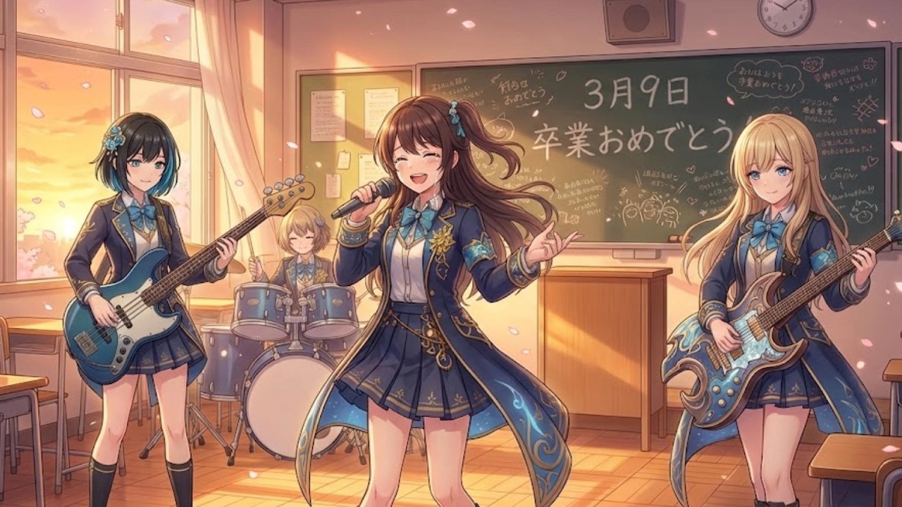 【涙腺崩壊】3月9日 / レミオロメン - 歌詞が良すぎて、あかりが歌えなくなりました。【卒業ソング】/ 須野高校軽音部