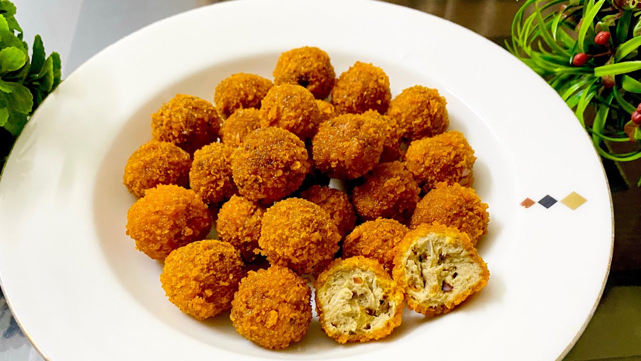 Restaurant style Chicken ball/ Crispy Chicken ball/ Nugget’s/ Chicken ...