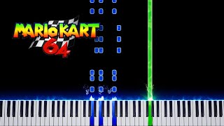 Frappe Snowland/Sherbet Land  Mario Kart 64 (Piano Tutorial)