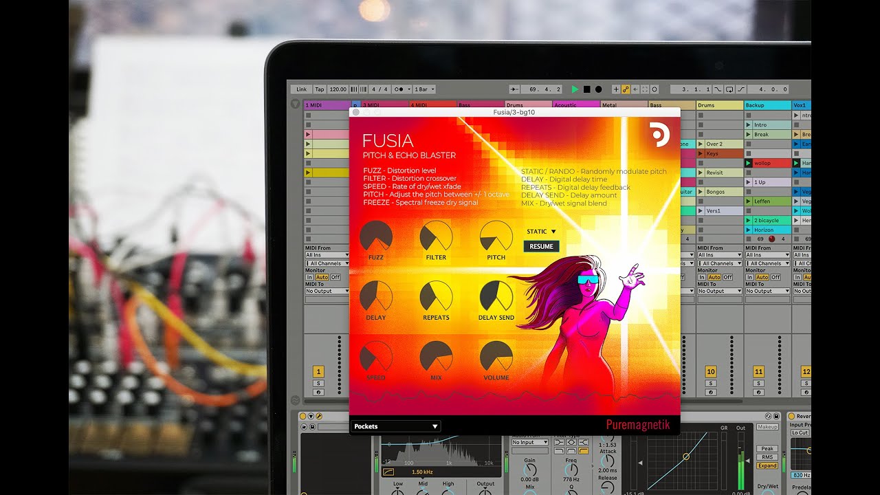 Fusia | Pitch & Echo Blaster