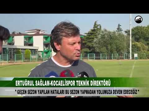 ERTUĞRUL SAĞLAM KOCAELİSPOR TEKNİK DİREKTÖRÜ