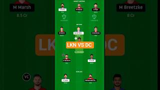 DELHI VS LUCKNOW DREAM 11 PREDICTION @AnuragDwivedi @CRIC11FORECAST @ICC #subscribe