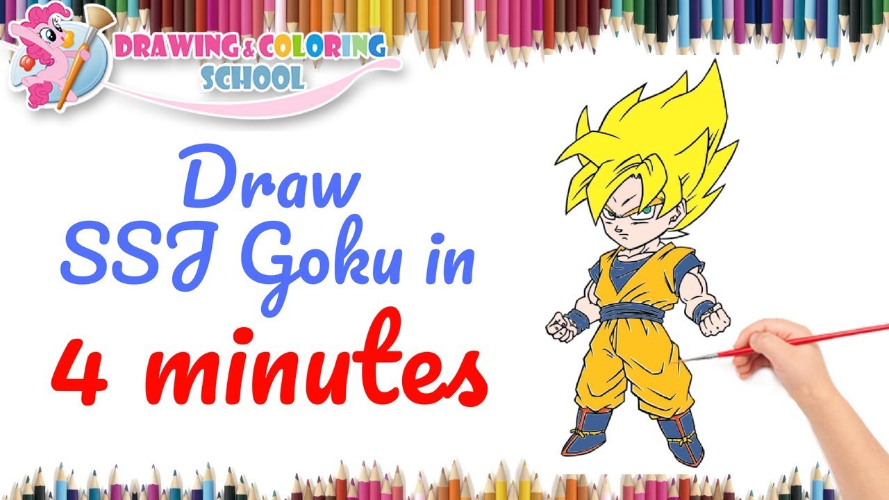How To Draw Goku Chibi Step By Step || Drawing &... - youtube
