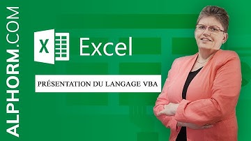 Vidéo présentation du langage VBA sous EXCEL 2016 - Vidéo Tuto