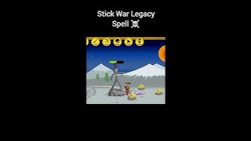 Stick War Saga Spells VS Stick War Legacy Spell☠️ #stickwar3 #stickwarlegacy #edit #capcut  #shorts