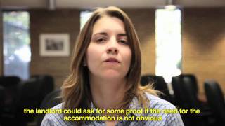 The rights of tenants with disabilities