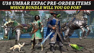 LOTRO: U38 Umbar Expansion Pre-Order Bundles - All Items & Prices