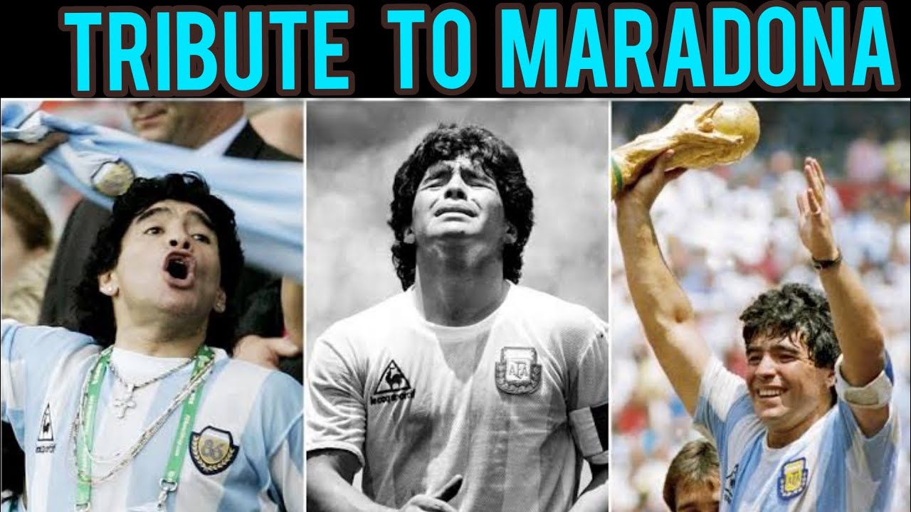 Maradona Best Skills Tribute to Maradona Argentina Maradona Maradona GoalsMaradona all