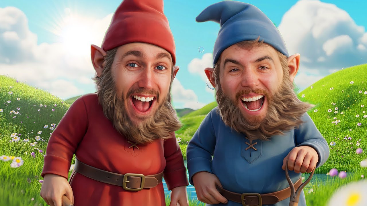 WE BECAME BURGLING GNOMES!