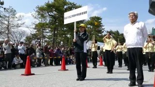 加古川市立 平岡中学校 吹奏楽部 ＠ 京都さくらパレード2016