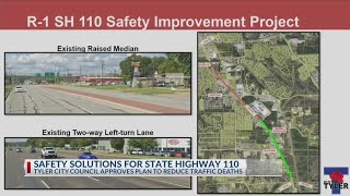 The City of Tyler approves safety plan for local highway