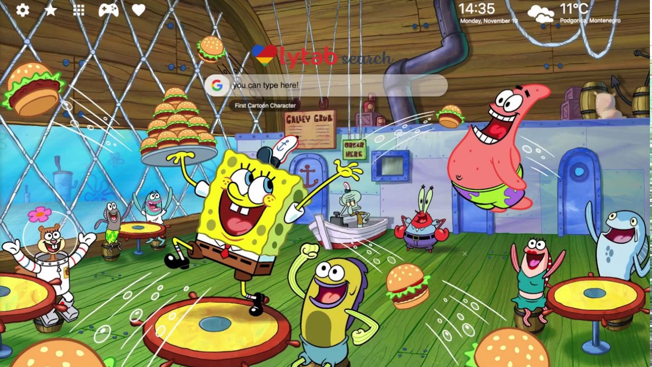 SpongeBob 4K Wallpapers New Tab - YouTube