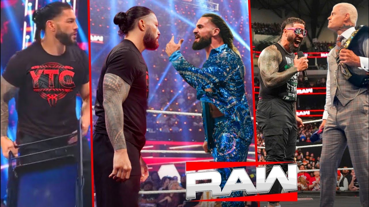 WWE Raw 3 February 2025 - Roman Reigns Attacks Seth Rollins, Jey Uso ...