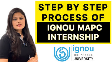 Step by step process of Internship in IGNOU MA Psychology #ignouinternship #ignou