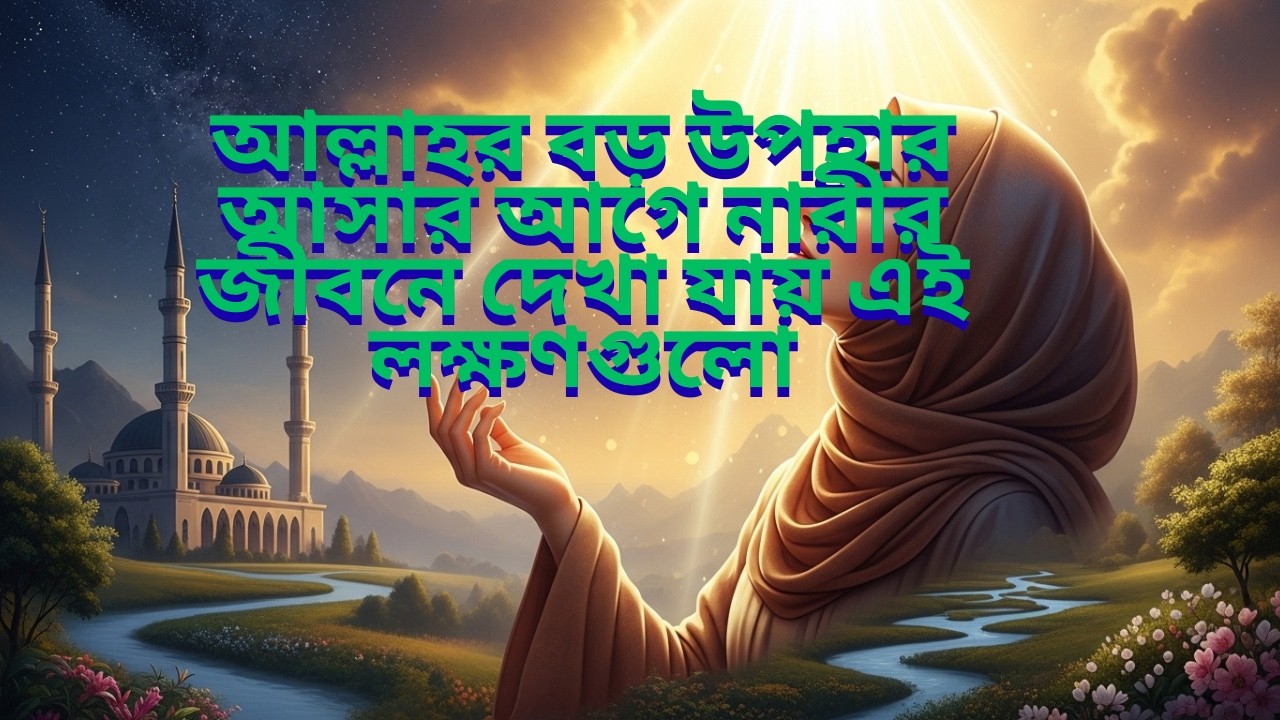 আল্লাহর বড় উপহার আসার আগে নারীর জীবনে দেখা যায় এই লক্ষণগুলো! #আলো কাহিনী #ইসলামিকভিডিও #dua