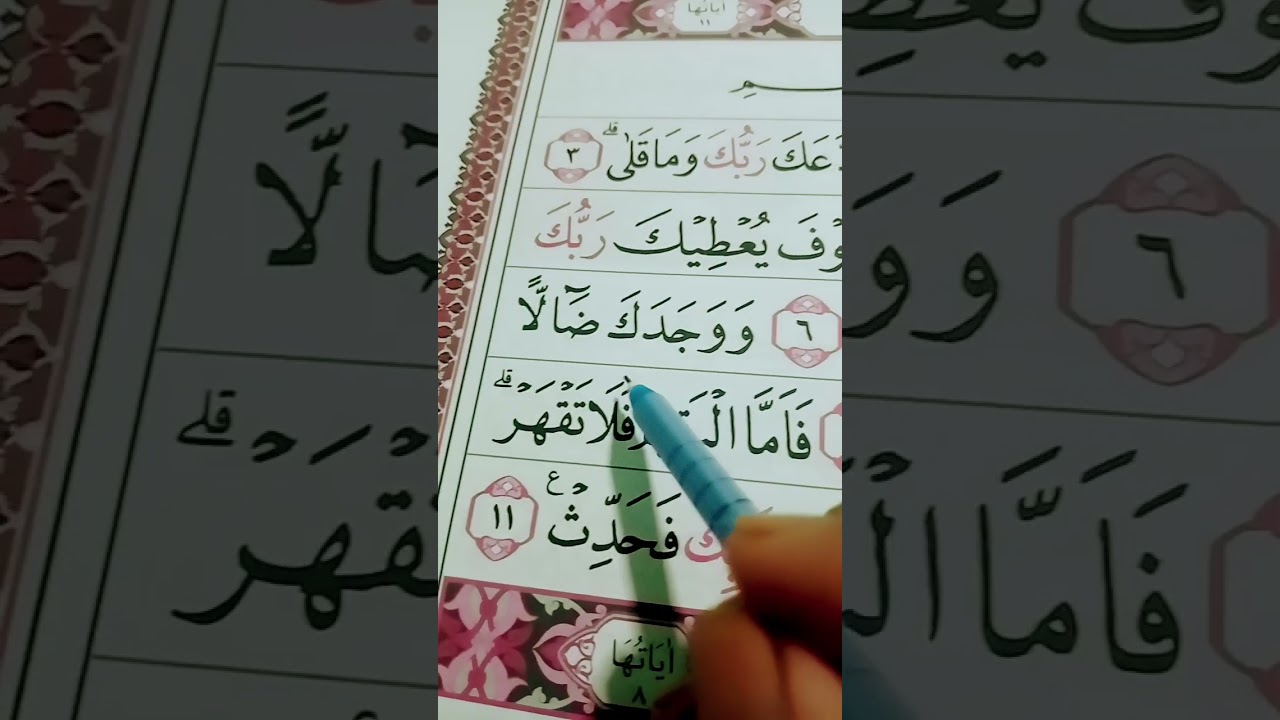 Surah Ad-Duha 