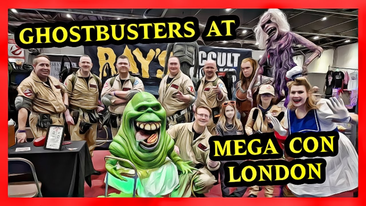 Ghostbusters Display at Mega Con - London Excel January 2026!!