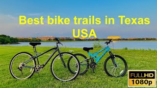 Best Bike Trails in Texas. Campion Trail, City of Irving. Texas. USA