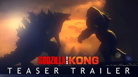 GODZILLA vs KONG (2021) - Teaser Trailer 2021 | HBO Max First Look