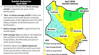 Monthly Forecast  April 2026