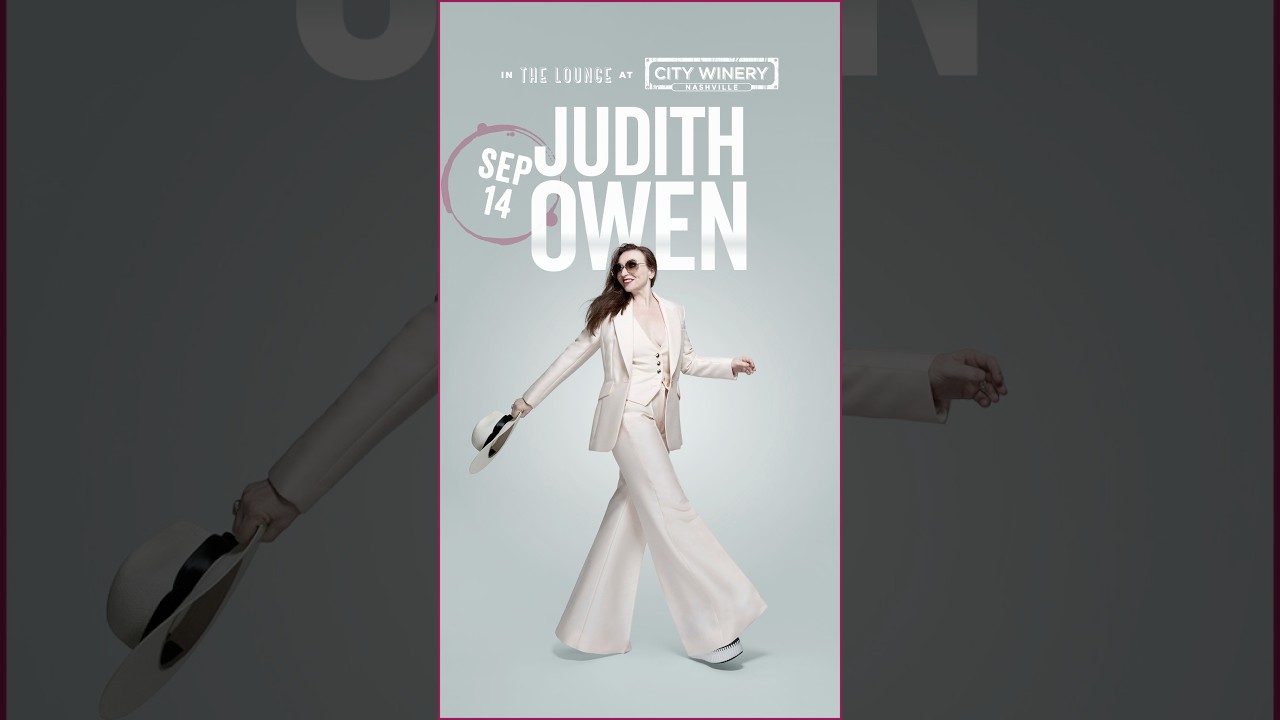 Just ONE WEEK to go until I bring a little New Orleans to Nashville with my Gentlemen Callers!

Join us @City Winery Nashville on Monday, September 14th.

It’s going to be quite a night… ❤️

🎟️ Tickets on sale now;

https://tickets.citywinery.com/event/judith-owen-vq5f7x

See you there, my friends!



#JudithOwen #suityourself  #nashville  #citywinery  #neworleans