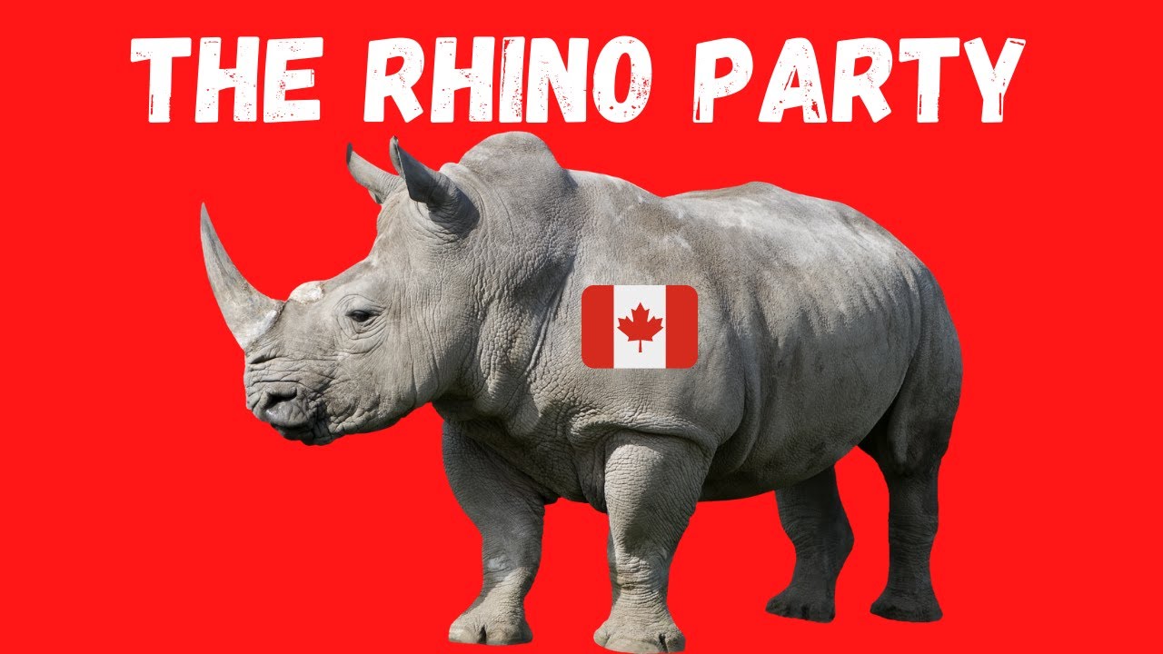 Canadian Political Parties The Rhino Party YouTube