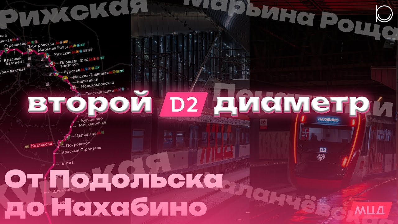 Полный обзор МЦД-2! | Обзор всей линии, тарифные зоны, подвижной состав и про оранжевые потолки...