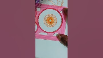 Amazing Spirograph Art 😍 #spirograph #satisfying #asmr #ytshorts #trending #art #drawing #shorts