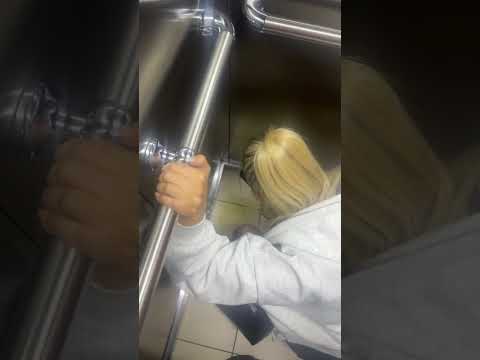 Girl Gets Sick In An Elevator With Her Friends